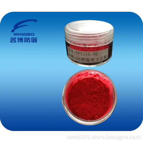 Guangzhou Excellent Quality Thermochromic Red Powder